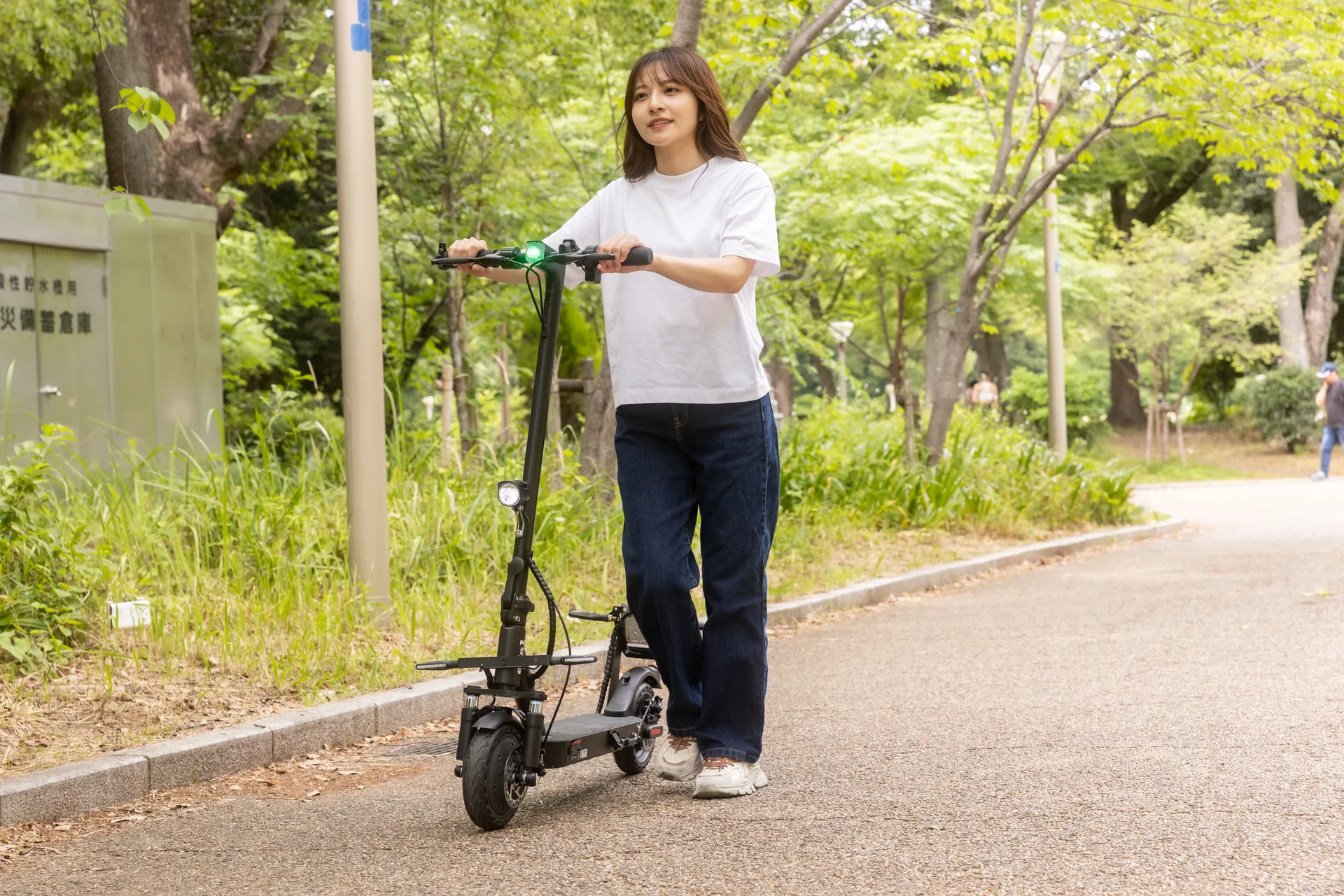 eXs 1 TKGで休日の公園へ